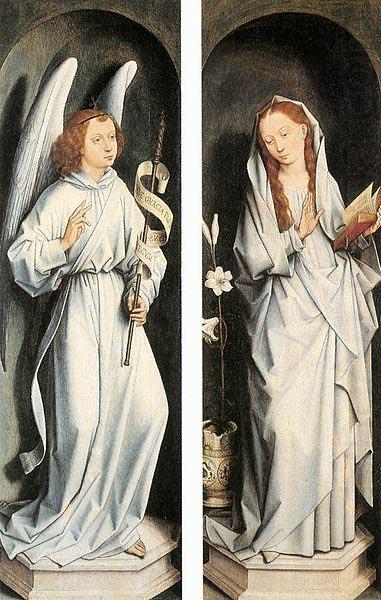 Annunciation, Hans Memling